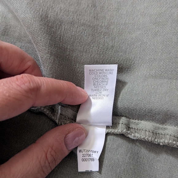 J. Jill Olive Green Utility Jacket - Picture 5 of 6